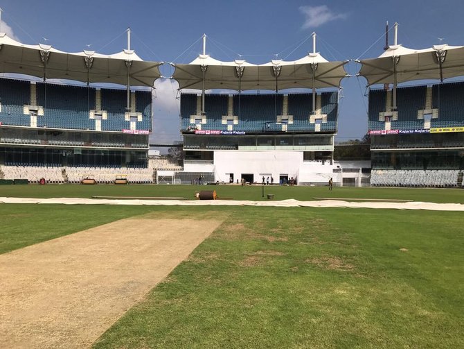 The pitch at the Chepauk will be under the scanner