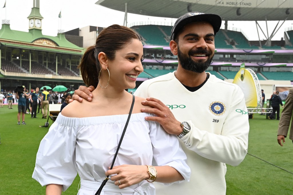 Virat Kohli and Anushka Sharma